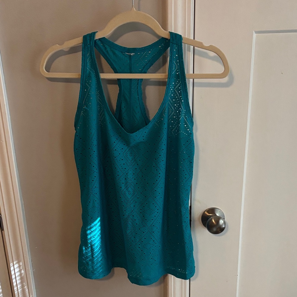 Teal Sleeveless Women's Top